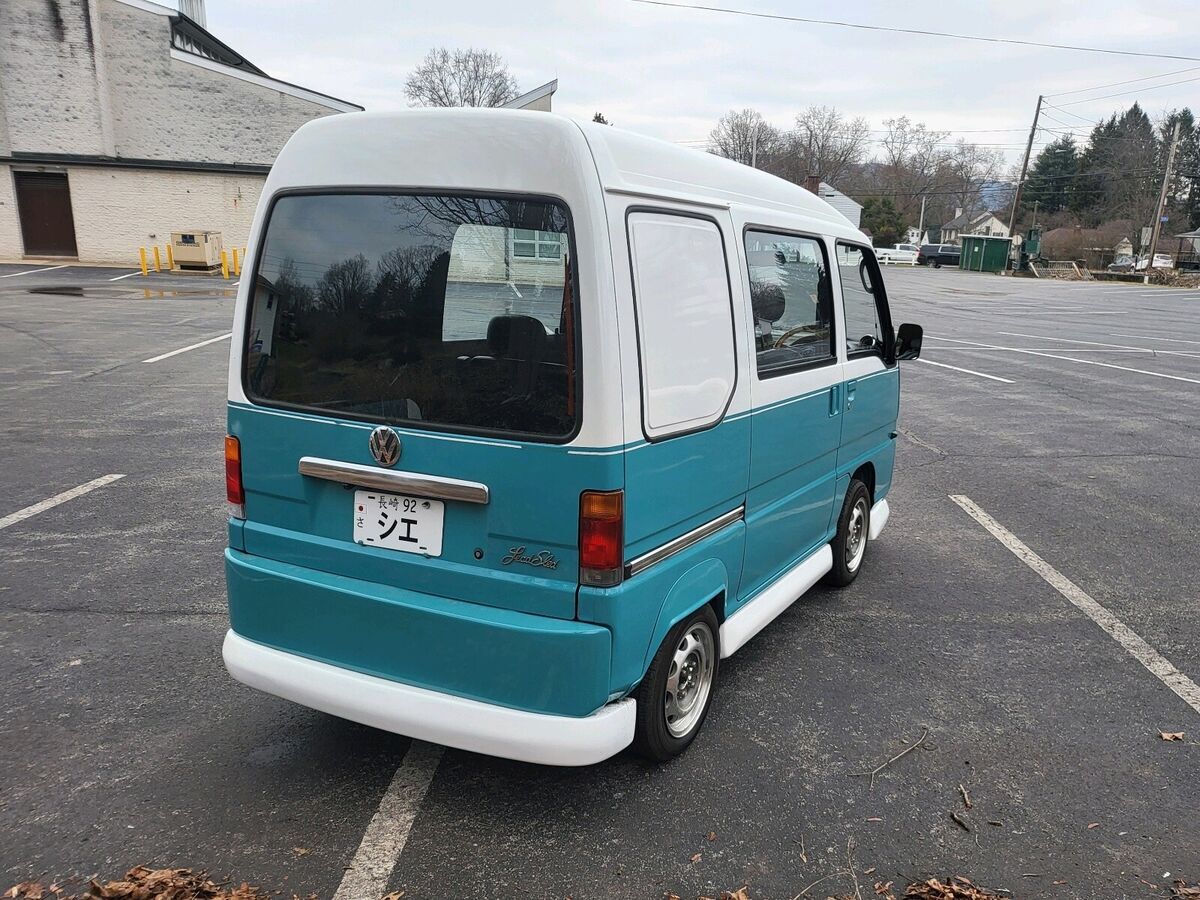 1992 subaru sambar van blue rwd manual dias classic