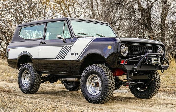 1978 international harvester scout ii 4x4 black rallye automatic