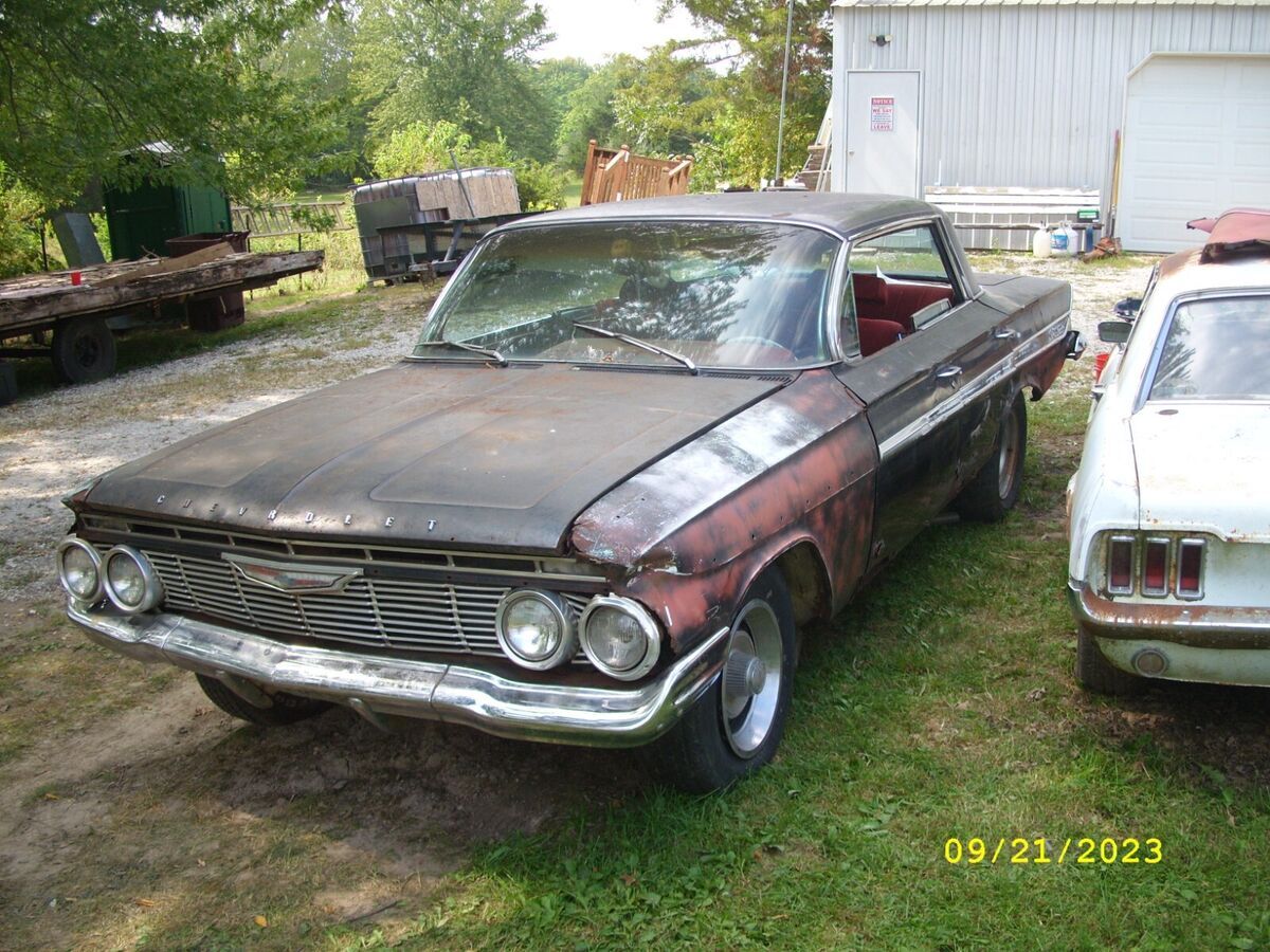 1961 chevy impala project parts car rat rod chevy 350