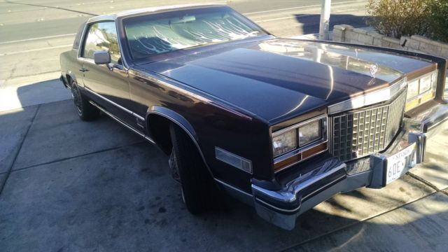 no reserve 1980 cadillac eldorado barritz with rare sun roof no reserve