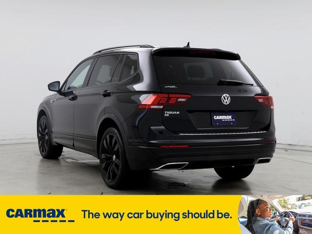 2021 volkswagen tiguan se r-line black
