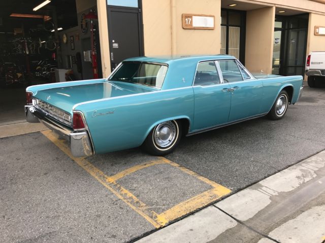 !963 lincoln continental sedan