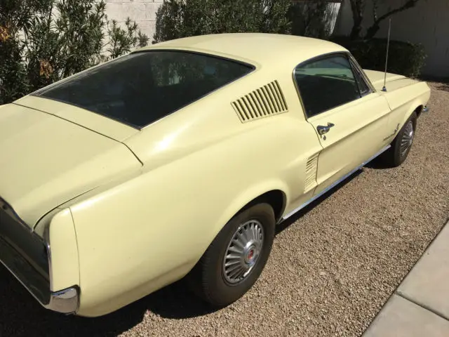 1967 ford mustang fastback, located in scottsdale arizona