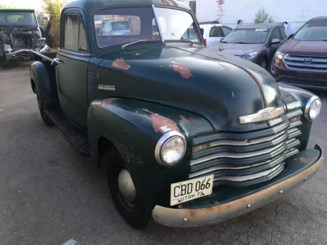 1951 chevrolet chevy c3600 pickup truck stepside survivor nice shape l@@k!!!
