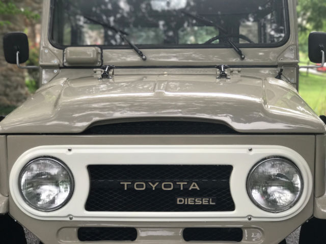 1977 toyota land cruiser bj40 diesel frame-off restoration-photos in description