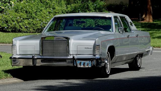 1977 lincoln continental town car edition 34,000 one owner miles a time capsule