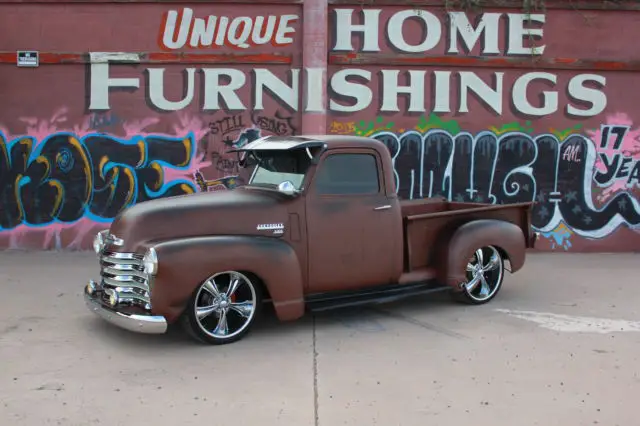 1952 chevrolet 3100 restomod patina bagged pro touring street rod v8