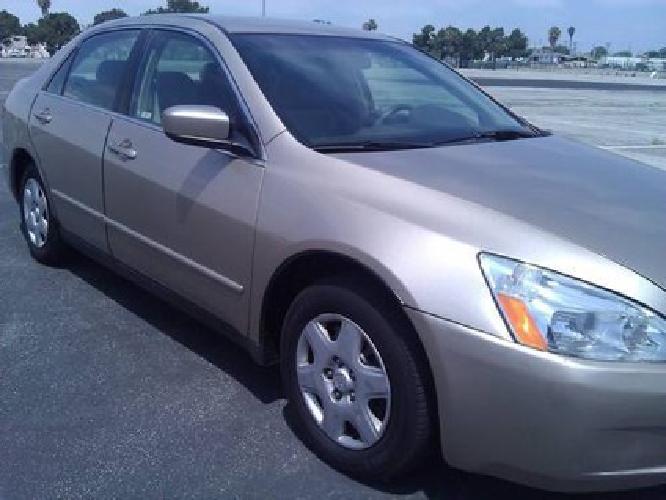 2005 honda accord lx - 4cyl - gold/beige - 102k mi - clean title in los angeles, ca