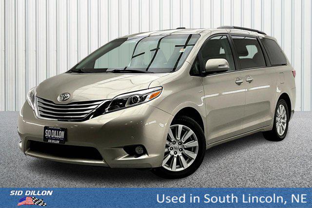 2017 toyota sienna limited premium 7 passenger