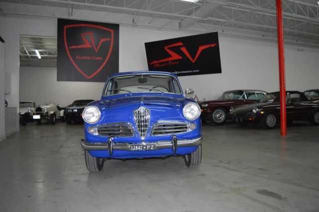 1960 alfa romeo giulietta ti blue great deal!