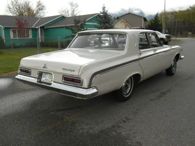 mopar 1963 dodge 440 4 door sedan one owner survivor 318 at
