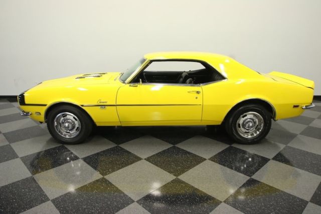 1968 chevrolet camaro ss tribute 96600 miles autumn yellow coupe 396 v8 3 speed