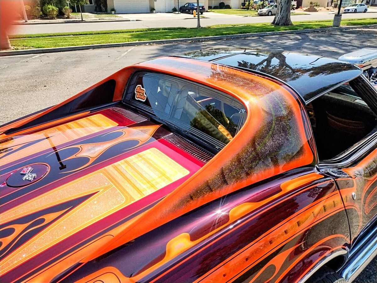 1970 chevrolet corvette coupe black