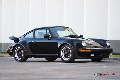 1979 porsche 930 turbo - exceptional example/factory black, low miles, coa!