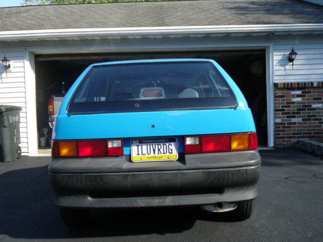 1991 geo metro xfi hatchback 2-door 1.0l