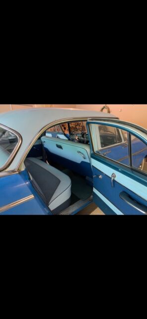 1955 dodge royal 4 door sedan sedan blue rwd automatic two tone blue