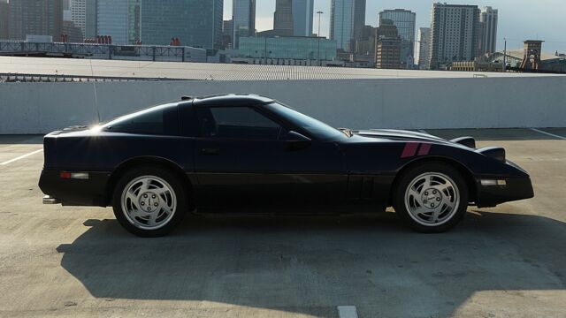 chevrolet corvette supercharged 5.7l - glass top, black, leather, automatic