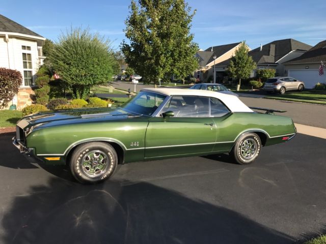 1972 oldsmobile 442 convertible 455 ci engine