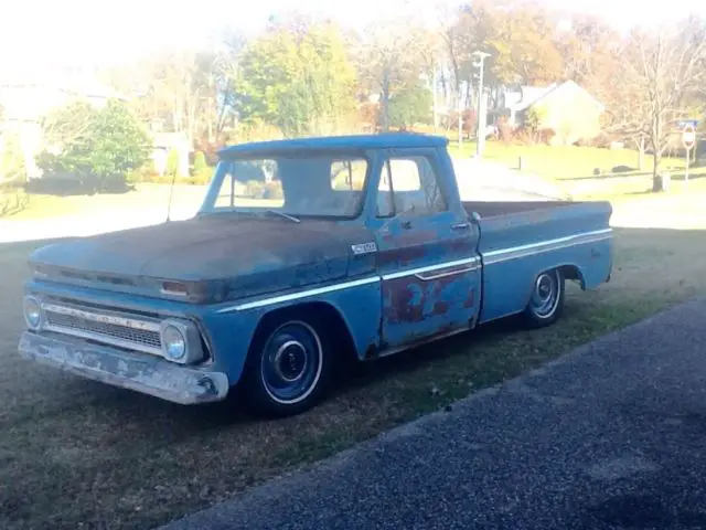 1965 c10 fleetside air ride hot rod