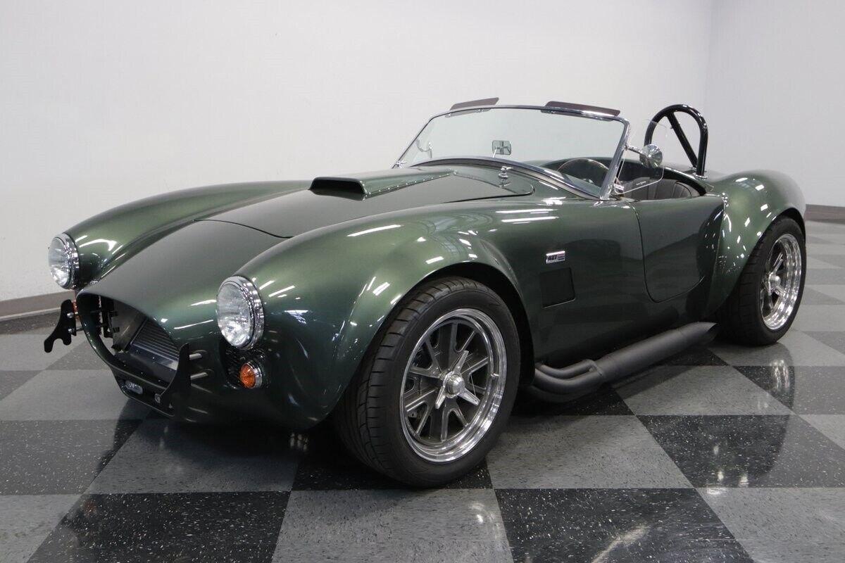 1965 shelby cobra factory five stroked v8 tremec ivy green metallic