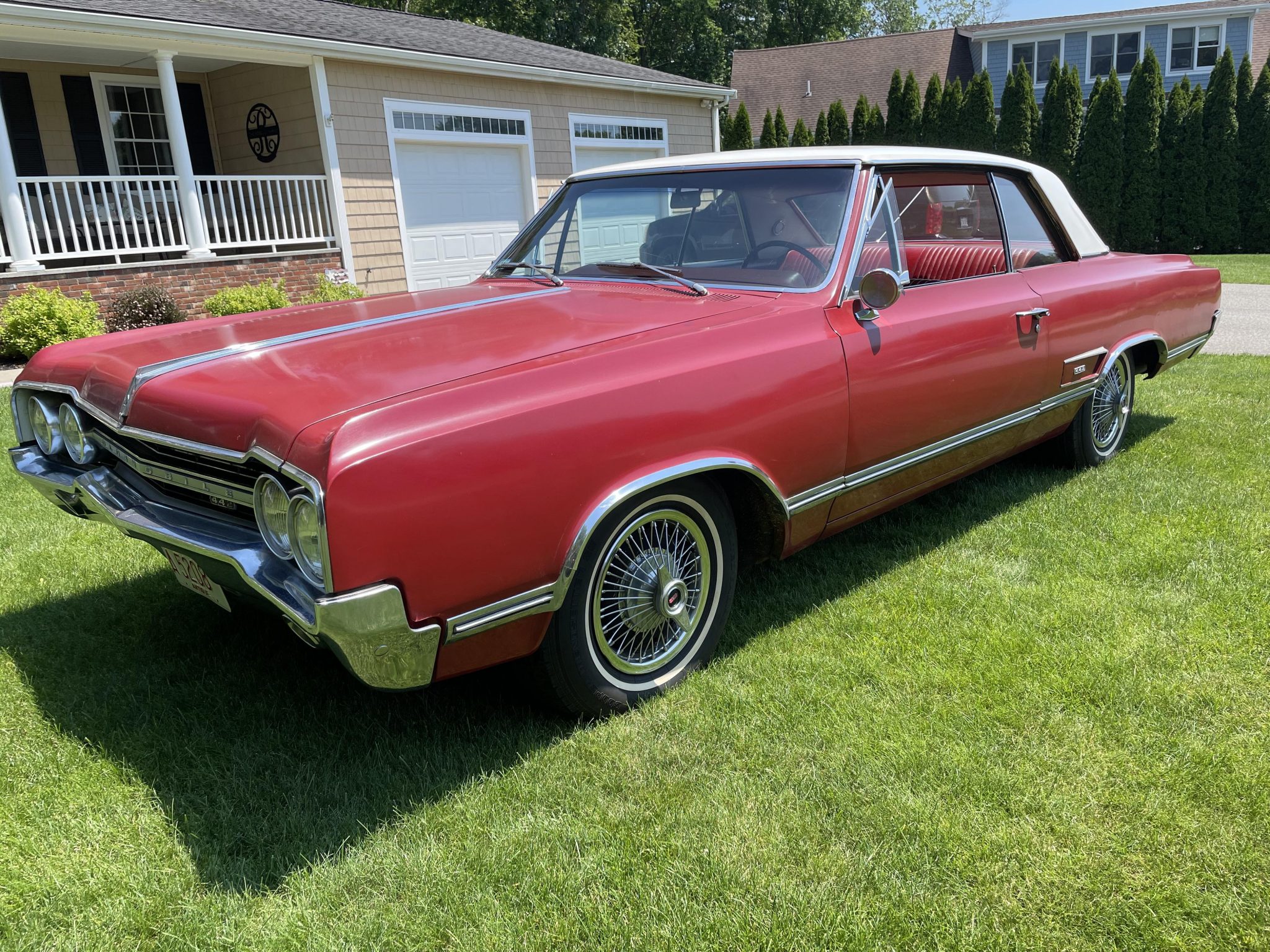 1965 oldsmobile cutlass 442 coupe 4-speed
