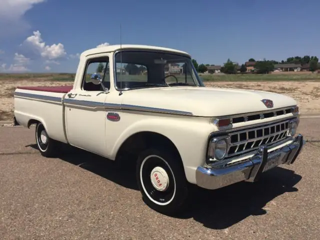 1965 ford f-100, super clean, low original miles, one family owned since new!