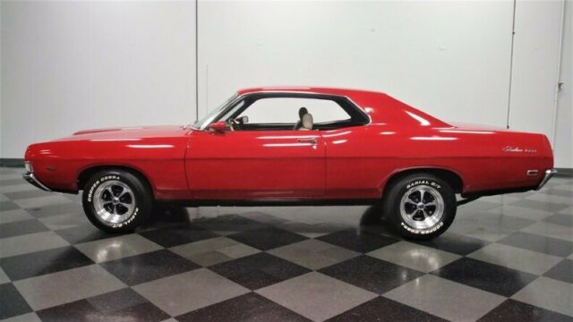 classic vintage chrome fomoco 390 v8 auto transmission red fairlane