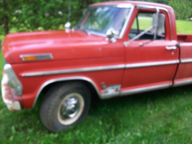 1968 ford f250 ranger pu ~camper special