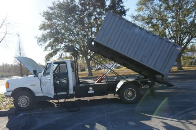 ford f-450 super duty roll off / dump truck