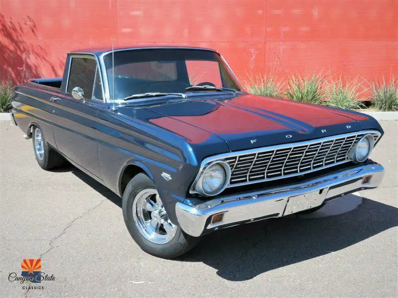 1964 ford ranchero pickup, 289ci v8, auto, cragar mags, nice driver!