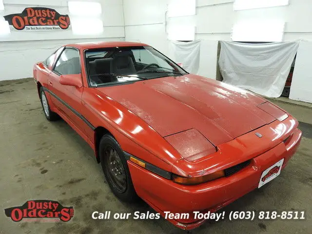 1989 red fires runs needs work project car 3.0l i6 auto!