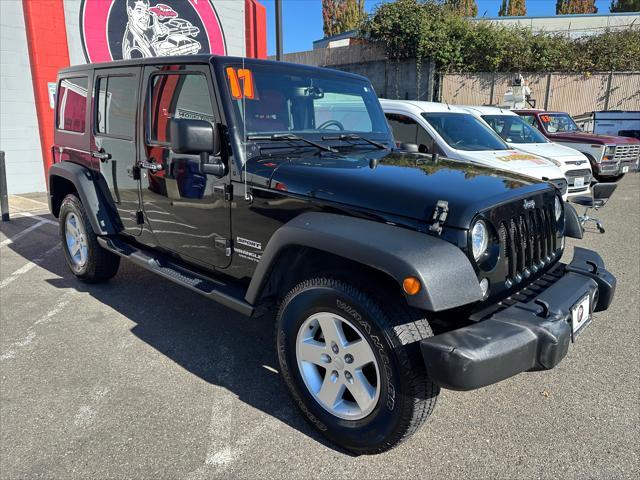 2017 jeep wrangler unlimited sport