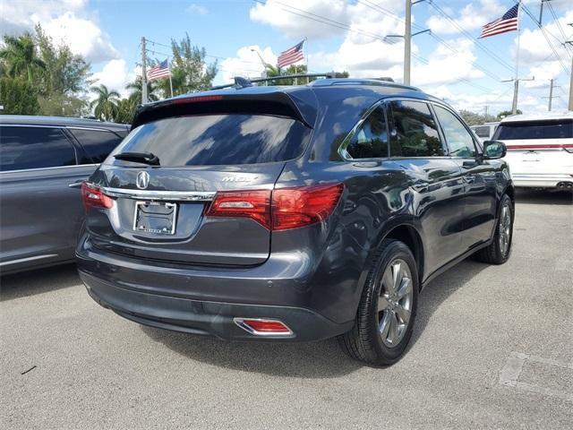 2014 acura mdx 3.5l advance pkg w/entertainment pkg