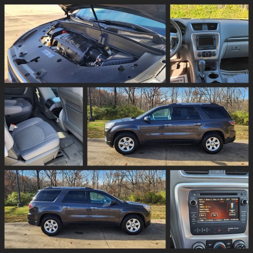 2014 gmc acadia acadia with 3rd row for sale in missouri