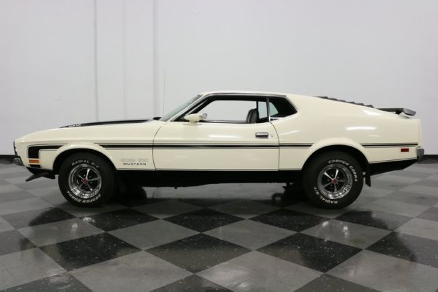 1971 ford mustang boss 351 tribute coupe 351 cleveland v8 4 speed manual classic