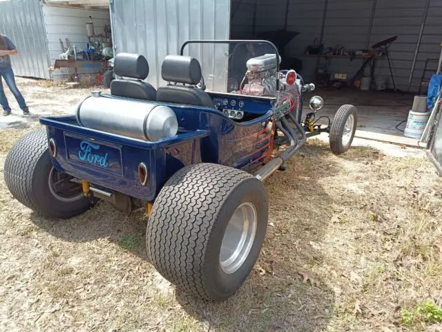 supercharged t bucket hotrod race fueled pontiac 400