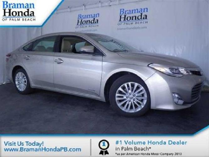 2013 toyota avalon hybrid xle in greenacres, fl