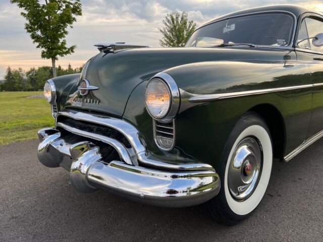 1950 oldsmobile 88 coupe green rwd automatic 88 futuramic