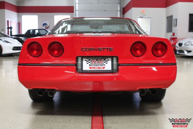 1985 chevrolet corvette coupe 42156 miles bright red