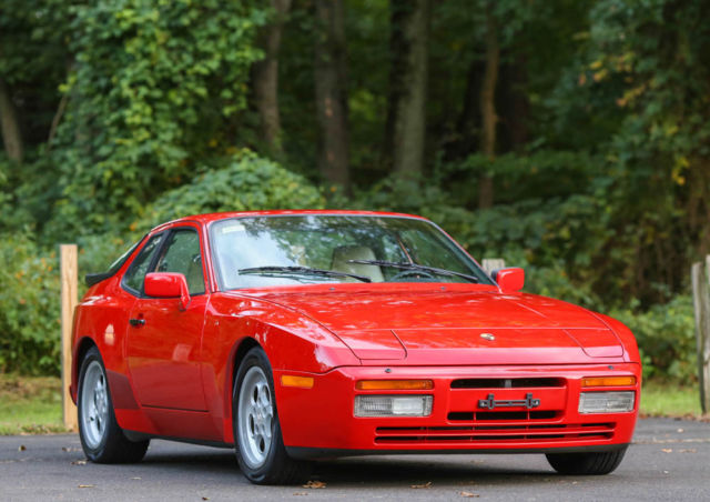 1986 porsche 944 turbo 2dr 951 5sp manual super low 56k mi serviced carfax!