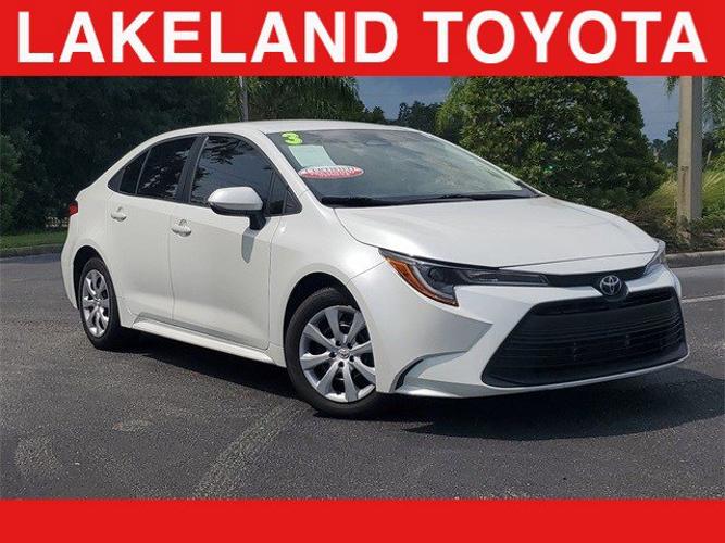 used 2023 toyota corolla le