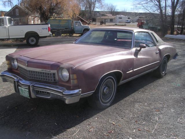 1974 chevrolet monte carlo factory 454 big block survivor!!