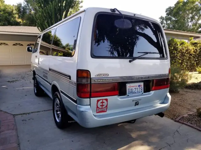 1990 toyota hiace diesel 4x4 super custom