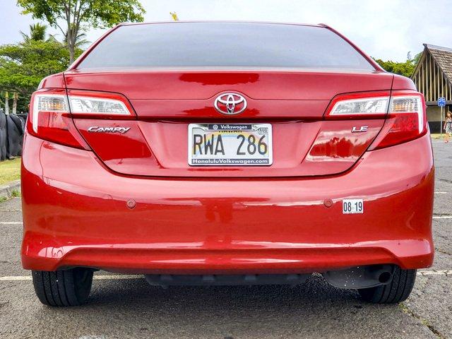 used 2012 toyota camry le sedan honolulu, hi 96819 for sale in honolulu, hawaii