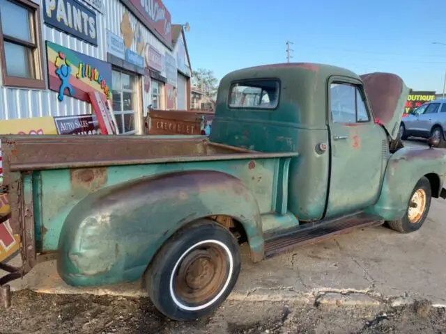 1952 chevrolet pick up short box half ton