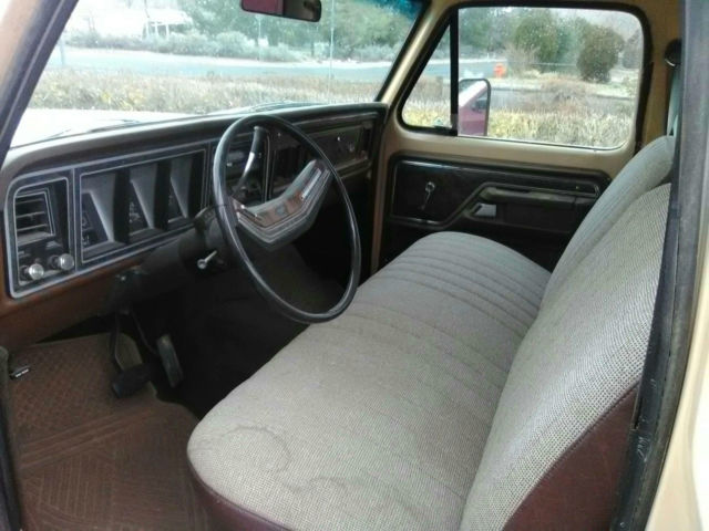 1978 ford f-250 xlt ranger super cab extremely low original miles survivor