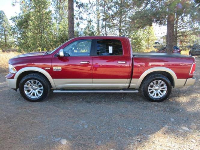 2013 ram ram pickup 1500 laramie longhorn 4x4 laramie longhorn 4dr crew cab 5.5 ft. sb pickup for sale in coeur d'alene, idaho