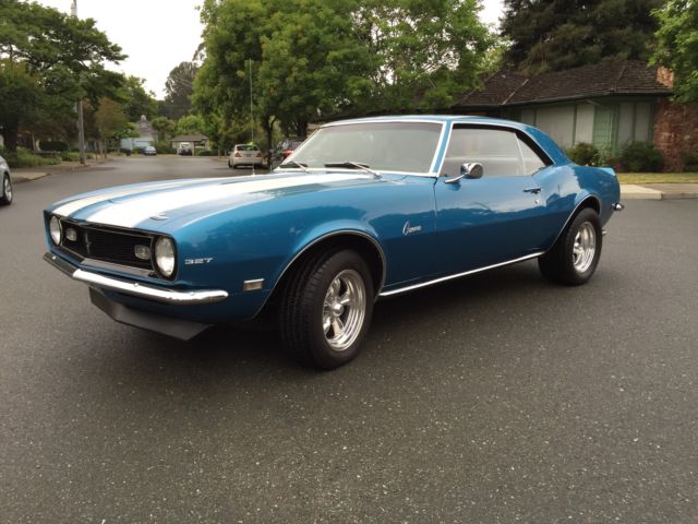 1968 chevrolet camaro full resto,350,posi,shift kit,clean title