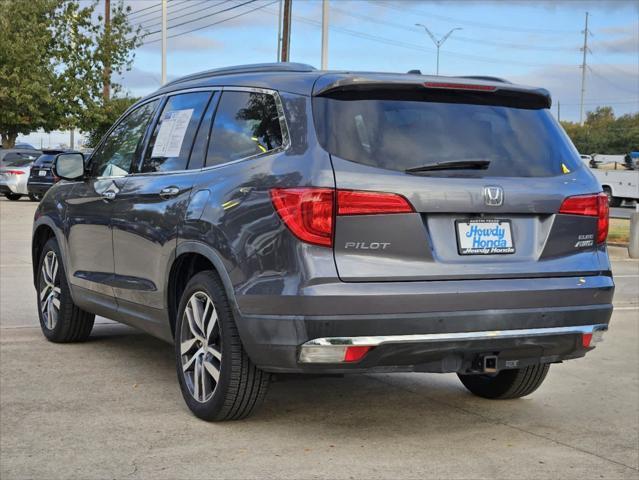 2016 honda pilot elite
