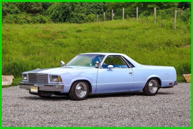 1978 chevrolet el camino,350ci v8,automatic,rebuilt front end,custom interior